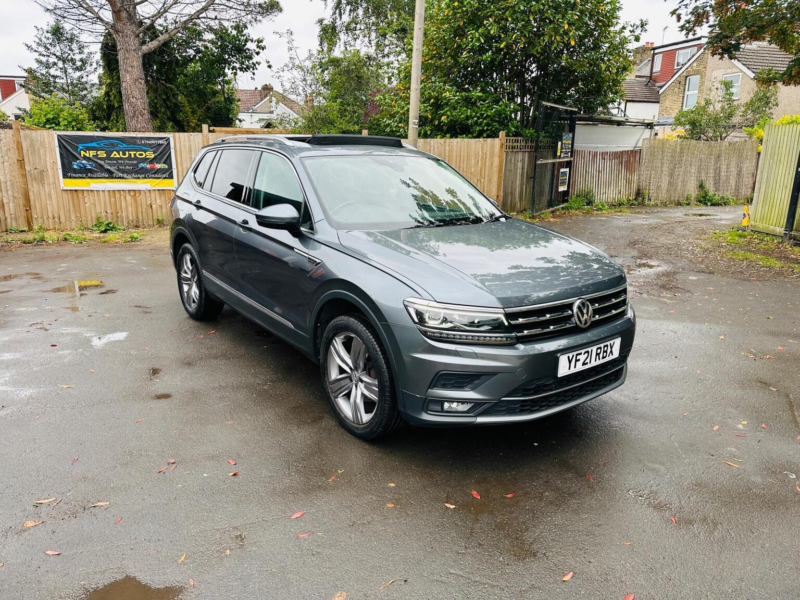 2021 Volkswagen Tiguan Allspace 1.5 Tsi Evo Sel DSG Euro 6 (s/s) 5dr in Grey — image 1