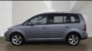 2008 Volkswagen Touran 2.0 Tdi Se DSG 5dr (5 Seats) in Grey — image 2