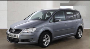 2008 Volkswagen Touran 2.0 Tdi Se DSG 5dr (5 Seats) in Grey — image 3