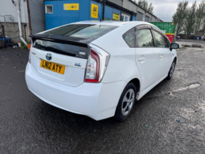 2012 Toyota Prius 1.8 Vvt-H T Spirit Hatchback 5dr Petrol Hybrid CVT Euro 5 (s/s) (136 Ps) in White — image 6