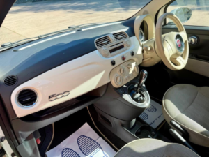 2011 Fiat 500 1.2 Lounge Dualogic Euro 4 3dr in White — image 5