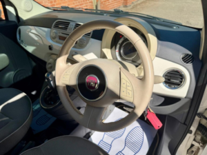 2011 Fiat 500 1.2 Lounge Dualogic Euro 4 3dr in White — image 6