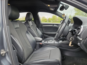 2015 Audi A3 2.0 Tdi S Line Sportback S Tronic Quattro Euro 6 (s/s) 5dr in Grey — image 2