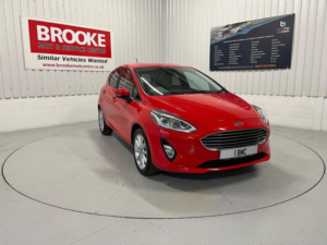 2021 Ford Fiesta 1.0t Ecoboost Titanium Euro 6 (s/s) 5dr in Red — image 1