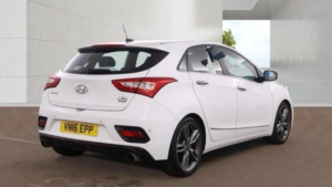 2016 Hyundai I30 1.6 T-Gdi Turbo Euro 6 5dr in White — image 3