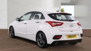 2016 Hyundai I30 1.6 T-Gdi Turbo Euro 6 5dr in White — image 4