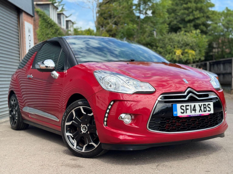 2014 Citroen Ds3 1.6 Thp Dsport Plus Euro 5 3dr in Red — image 1