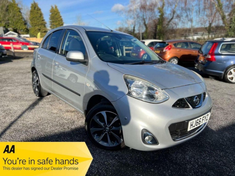 2016 Nissan Micra 1.2 N-Tec Euro 6 5dr in Silver — image 1