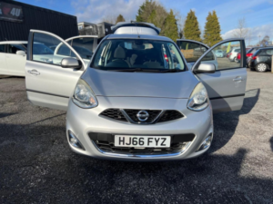 2016 Nissan Micra 1.2 N-Tec Euro 6 5dr in Silver — image 2