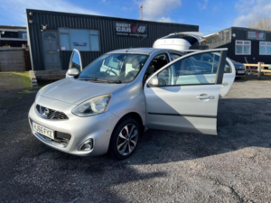 2016 Nissan Micra 1.2 N-Tec Euro 6 5dr in Silver — image 5