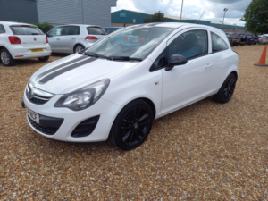 2014 Vauxhall Corsa 1.2 16v Sting Euro 5 3dr in White — image 3