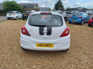 2014 Vauxhall Corsa 1.2 16v Sting Euro 5 3dr in White — image 6