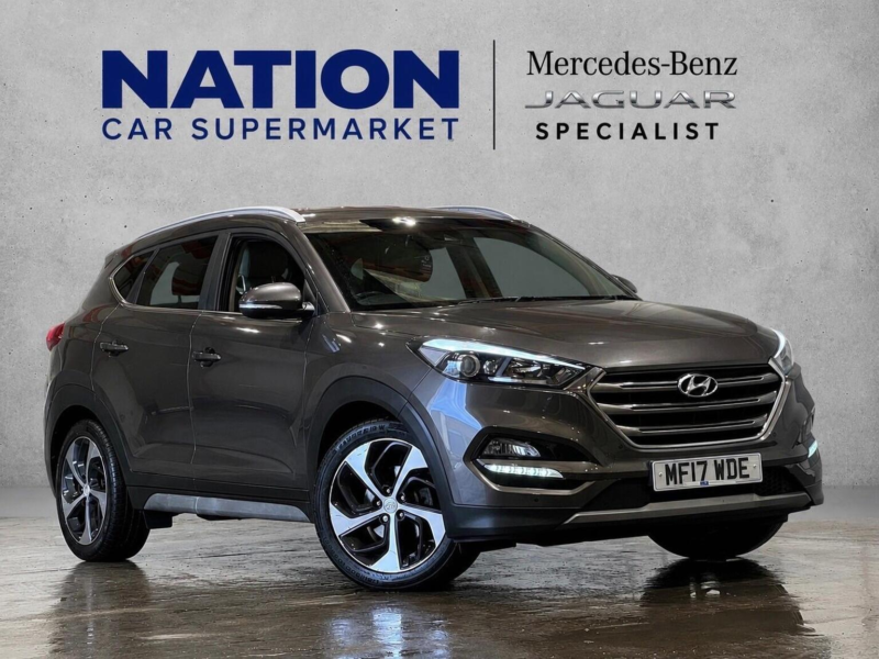 2017 Hyundai Tucson 1.7 Crdi Blue Drive Premium Dct Euro 6 (s/s) 5dr in Grey — image 1