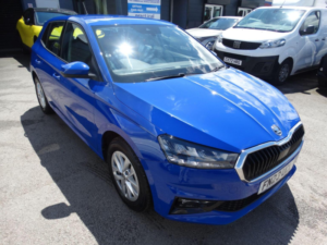 2023 Skoda Fabia 1.0 Tsi Se Comfort DSG Euro 6 (s/s) 5dr in Blue — image 3
