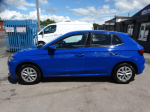 2023 Skoda Fabia 1.0 Tsi Se Comfort DSG Euro 6 (s/s) 5dr in Blue — image 5
