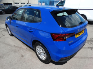 2023 Skoda Fabia 1.0 Tsi Se Comfort DSG Euro 6 (s/s) 5dr in Blue — image 6