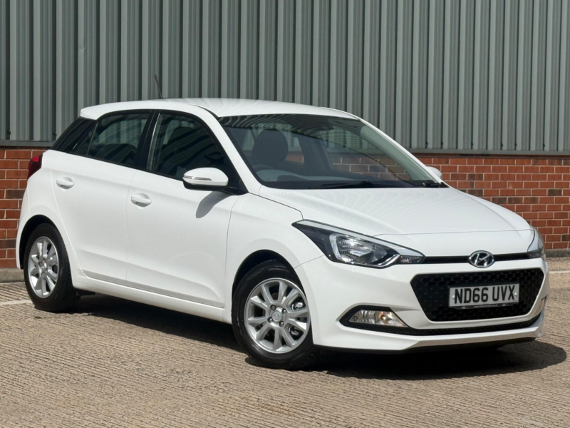 2017 Hyundai I20 1.2 Se Euro 6 5dr in White — image 1
