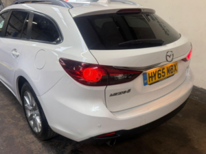 2015 Mazda Mazda6 2.2 Skyactiv-D Se-L Nav Tourer Euro 6 (s/s) 5dr in White — image 2