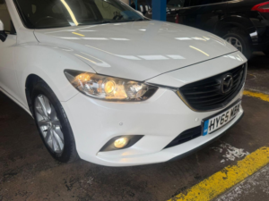 2015 Mazda Mazda6 2.2 Skyactiv-D Se-L Nav Tourer Euro 6 (s/s) 5dr in White — image 5