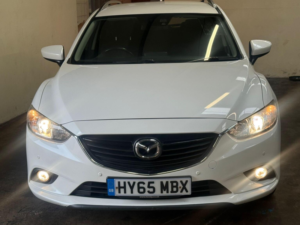 2015 Mazda Mazda6 2.2 Skyactiv-D Se-L Nav Tourer Euro 6 (s/s) 5dr in White — image 6