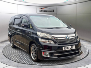 2012 Toyota Vellfire 2.4 Hybrid Auto 7 Seats in Black — image 4