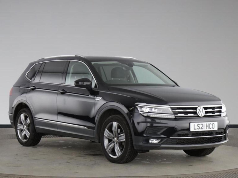 2021 Volkswagen Tiguan Allspace 1.5 Tsi Evo Sel DSG Euro 6 (s/s) 5dr in Black — image 1