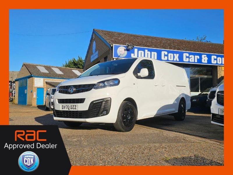2020 Vauxhall Vivaro 1.5 Turbo D 2900 Sportive L2 H1 Euro 6 (s/s) 5dr in White — image 1