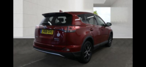 2018 Toyota Rav4 2.5 Vvt-H Design CVT 4WD Euro 6 (s/s) 5dr in Red — image 4