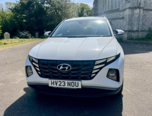 2022 Hyundai Tucson 1.6 T-Gdi Mhev Se Connect Dct Euro 6 (s/s) 5dr in White — image 2