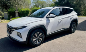 2022 Hyundai Tucson 1.6 T-Gdi Mhev Se Connect Dct Euro 6 (s/s) 5dr in White — image 3