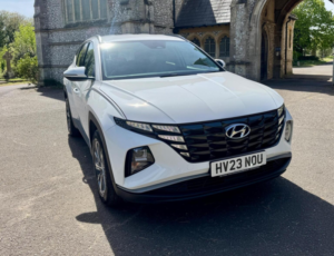 2022 Hyundai Tucson 1.6 T-Gdi Mhev Se Connect Dct Euro 6 (s/s) 5dr in White — image 5