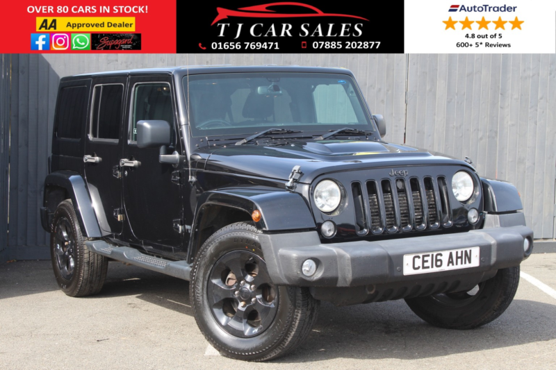 2016 Jeep Wrangler 2.8 Wrangler 4-Door Crd Black Edition in Black — image 1