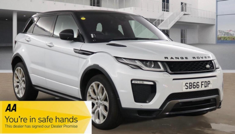 2016 Land Rover Range Rover Evoque 2.0 Td4 Hse Dynamic 4WD Euro 6 (s/s) 5dr in White — image 1