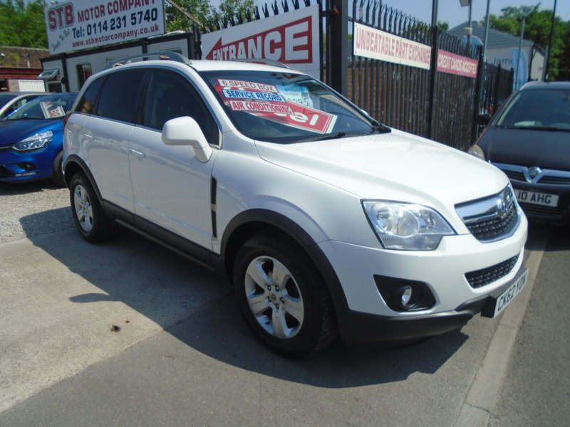 2012 Vauxhall Antara 2.2 Cdti Exclusiv SUV 5dr Diesel Manual 2WD Euro 5 (s/s) (163 Ps) in White — image 1