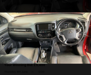 2017 Mitsubishi Outlander 2.0h 12kwh 4h CVT 4WD Euro 6 (s/s) 5dr in Red — image 2