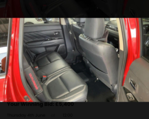 2017 Mitsubishi Outlander 2.0h 12kwh 4h CVT 4WD Euro 6 (s/s) 5dr in Red — image 4
