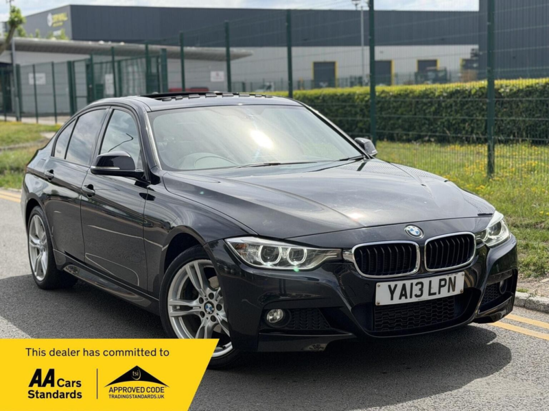 2013 BMW 3 Series 2.0 320i M Sport Xdrive Euro 6 (s/s) 4dr in Black — image 1