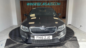 2015 Skoda Octavia 2.0 Tfsi Vrs DSG Euro 6 (s/s) 5dr (snav) in Black — image 3