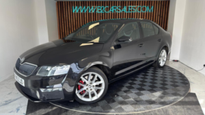 2015 Skoda Octavia 2.0 Tfsi Vrs DSG Euro 6 (s/s) 5dr (snav) in Black — image 5