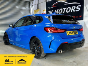 2019 BMW 1 Series 1.5 118i M Sport Dct Euro 6 (s/s) 5dr in Blue — image 3
