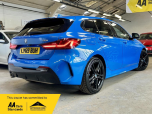 2019 BMW 1 Series 1.5 118i M Sport Dct Euro 6 (s/s) 5dr in Blue — image 4