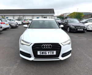 2016 Audi A6 Saloon 2.0 Tdi Black Edition S Tronic Quattro Euro 6 (s/s) 4dr in White — image 5