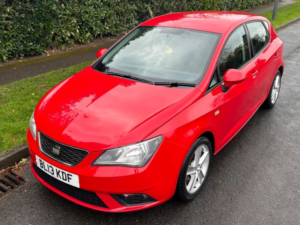 2013 SEAT Ibiza 1.4 Toca Euro 5 5dr in Red — image 6