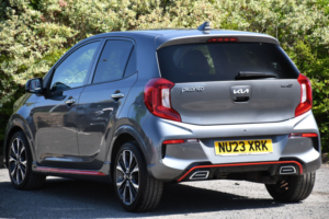 2023 Kia Picanto 1.0 T-Gdi Gt-Line S Hatchback 5dr Petrol Manual Euro 6 (s/s) (99 Bhp) in Grey — image 3