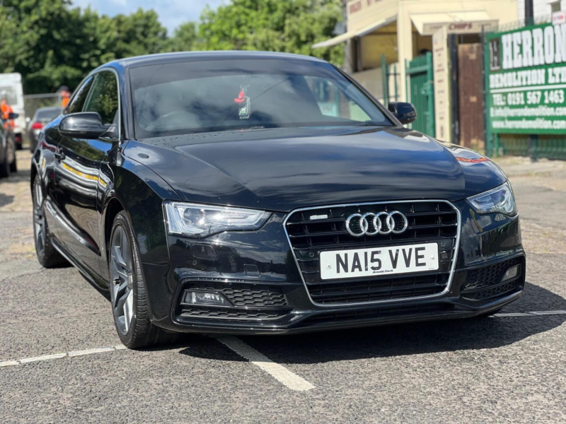2015 Audi A5 2.0 Tdi S Line Euro 5 (s/s) 2dr in Black — image 1
