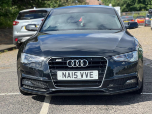 2015 Audi A5 2.0 Tdi S Line Euro 5 (s/s) 2dr in Black — image 3