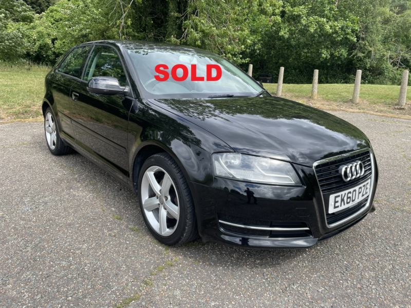 2010 Audi A3 1.6 Technik Special Editions 3door in Black — image 1