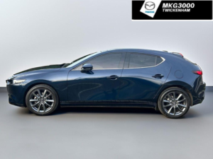 2024 Mazda Mazda3 2.0 E-Skyactiv-G Mhev Exclusive-Line Auto Euro 6 (s/s) 5dr in Blue — image 5