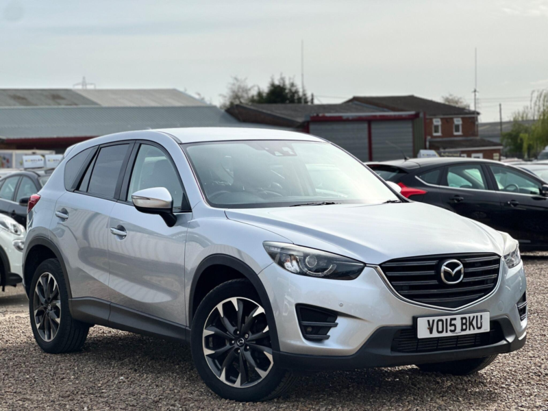 2015 Mazda Cx-5 2.2 Skyactiv-D Sport Nav 4WD Euro 6 (s/s) 5dr in Silver — image 1
