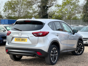 2015 Mazda Cx-5 2.2 Skyactiv-D Sport Nav 4WD Euro 6 (s/s) 5dr in Silver — image 3